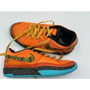 Nike Ja 1 SE GS Mandarin Orange Sneakers FB8977-800 Youth Size 6.5Y